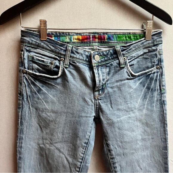 Seven 7 Jeans Flare Harmony denim Sz 26 - Picture 3 of 11